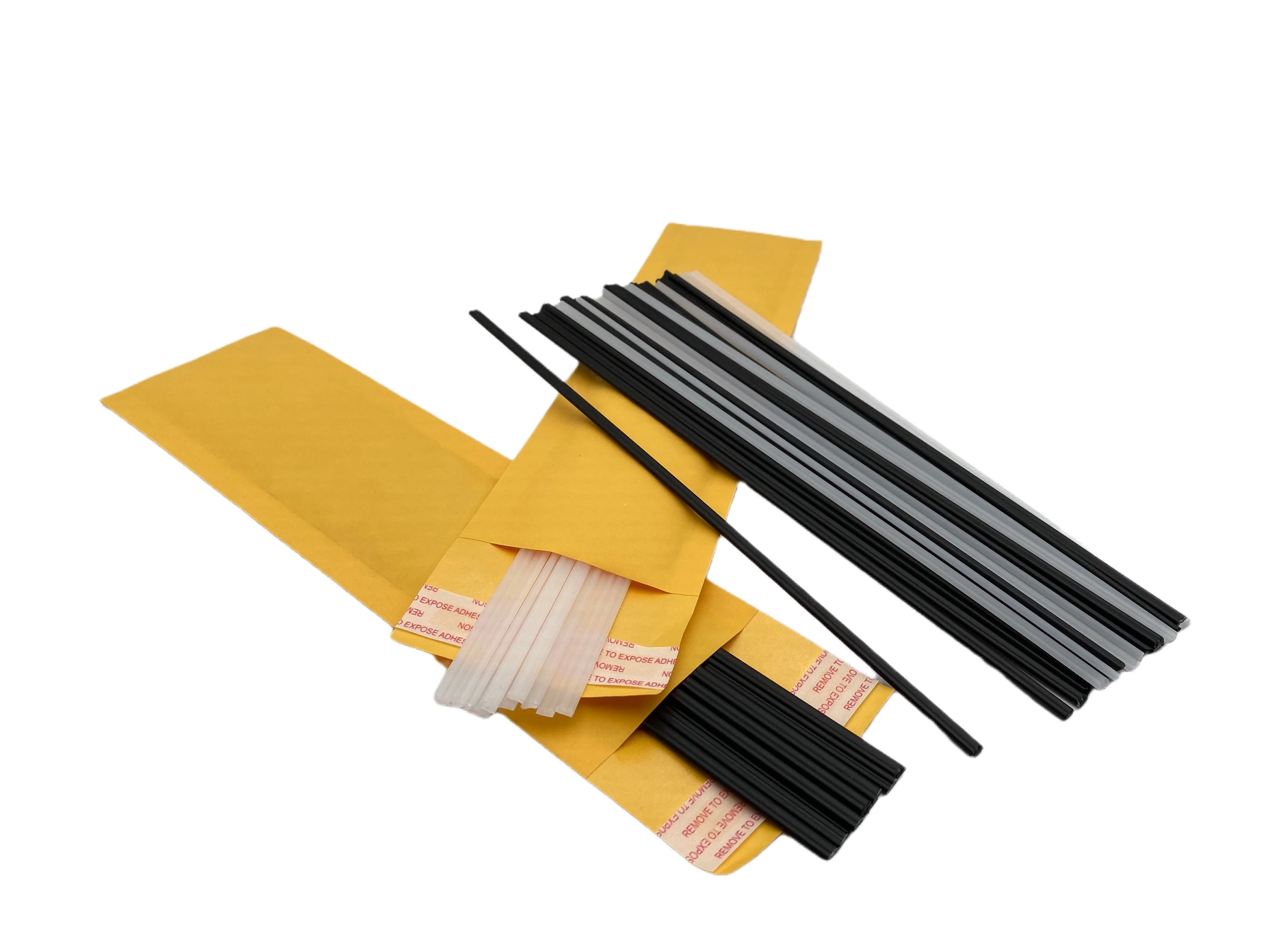 Черные/белые пластиковые сварочные прутки 25 см в длину ABS/PP/PPR для ремонта бампера