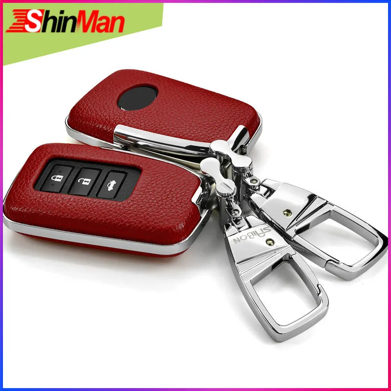 ShinMan чехол для ключей автомобильного ключа кожаный LEXUS RX270 ES250 NX200t E200 CT200h GS IS NS