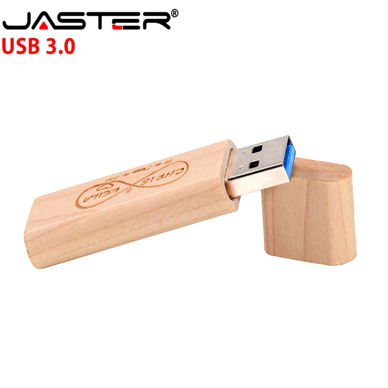 JASTER высокоскоростной деревянный логотип 32 ГБ 16 8 флеш-накопитель USB 3 0 карта
