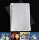 Новый 100 шт Прозрачные полиэтиленовые пакеты для леденцов, печенье упаковочный целофан мешок рождественских праздников одежда для свадьбы, дня рождения подарочный пакет