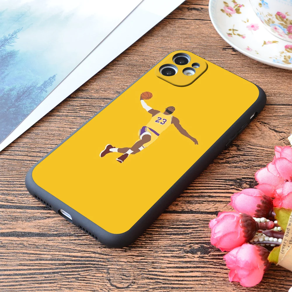 

For iPhone Lebron James Dunk Print Soft Matt Apple iPhone Case