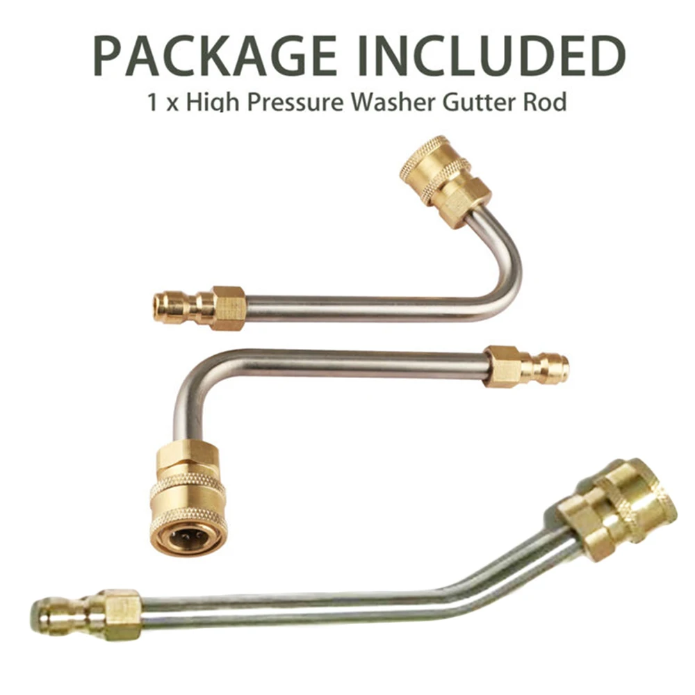

Attachment Washer Gutter Rod For Lance Wand 1/4 Quick Connect High Pressure