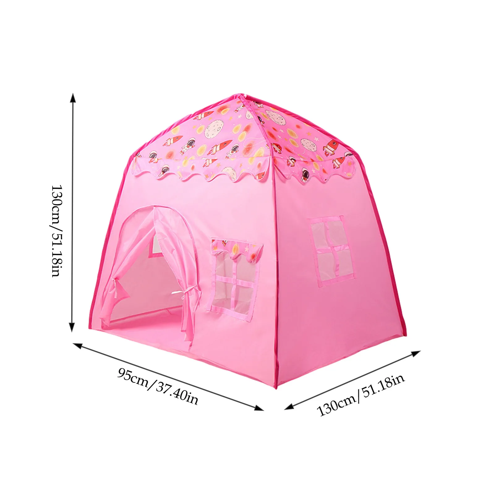

Portable Princess Castle Play Tent Activity Fairy House Fun Playhouse Beach Tent Baby Playing Toy Gift For Children