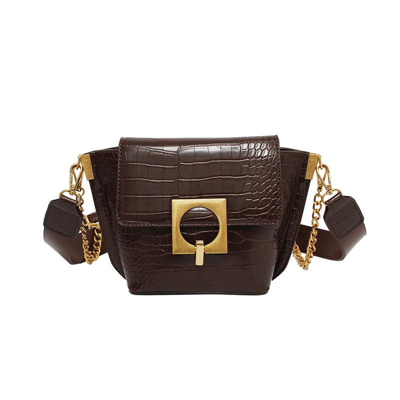 Новые однотонные кожаные сумки через плечо с камнями для женщин роскошная