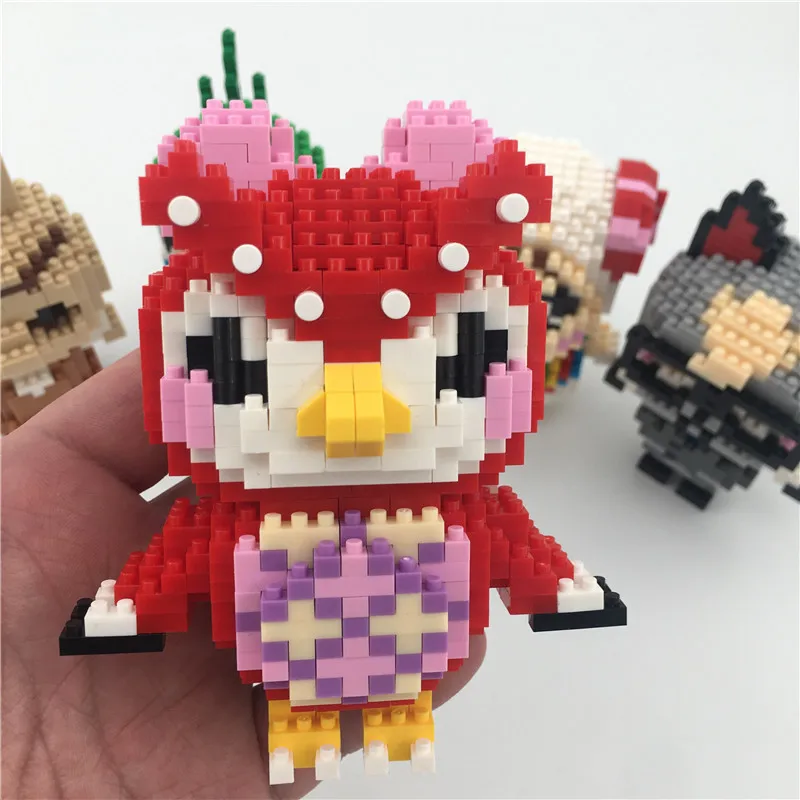 Игры животных пересечения Сова Птица Blathers 3D модели DIY небольшой мини алмазные