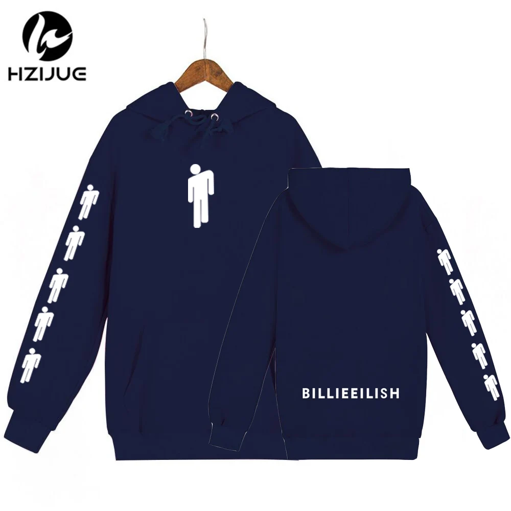 New 2019 Billie Eilish Hoodie Print Hooded Women Men Sweatshirt Clothes Harajuku Casual Hot Sale Suprem Hoodies Kpop Sweatshirts |