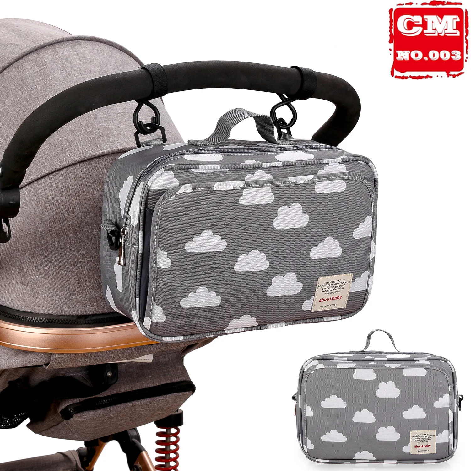 

New Style Waterproof Diaper Bag Large Capacity Mommy Travel Bag Multifunctional Maternity Mother Baby Stroller Bags Organizer