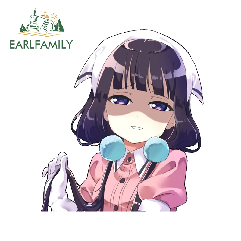 

Виниловая наклейка EARLFAMILY для автомобиля Maika Peek, 13 см х 11,4 см