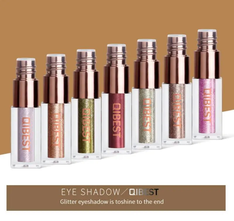 Алмазные тени для век 15 цветов жидкие перламутровые водостойкие быстросохнущие