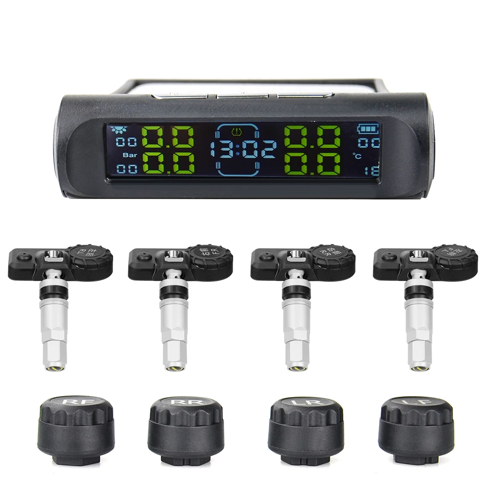 Новейшая Солнечная энергия автомобиля TPMS в режиме реального времени цифровой