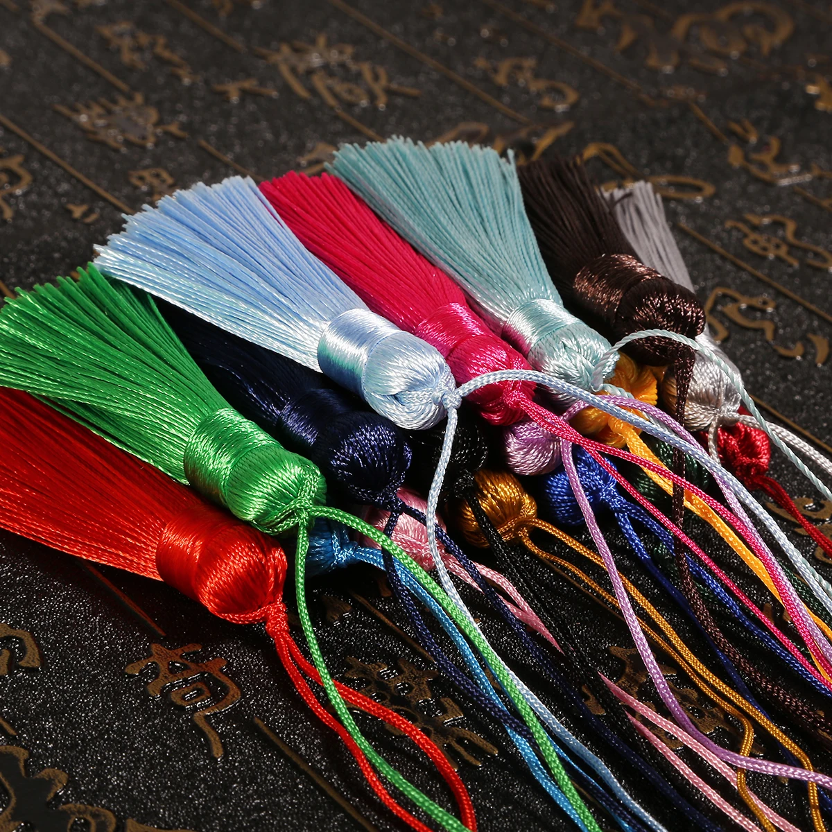 Бахрома для изготовления ювелирных изделий браслетов 1 шт. 5 см разноцветные