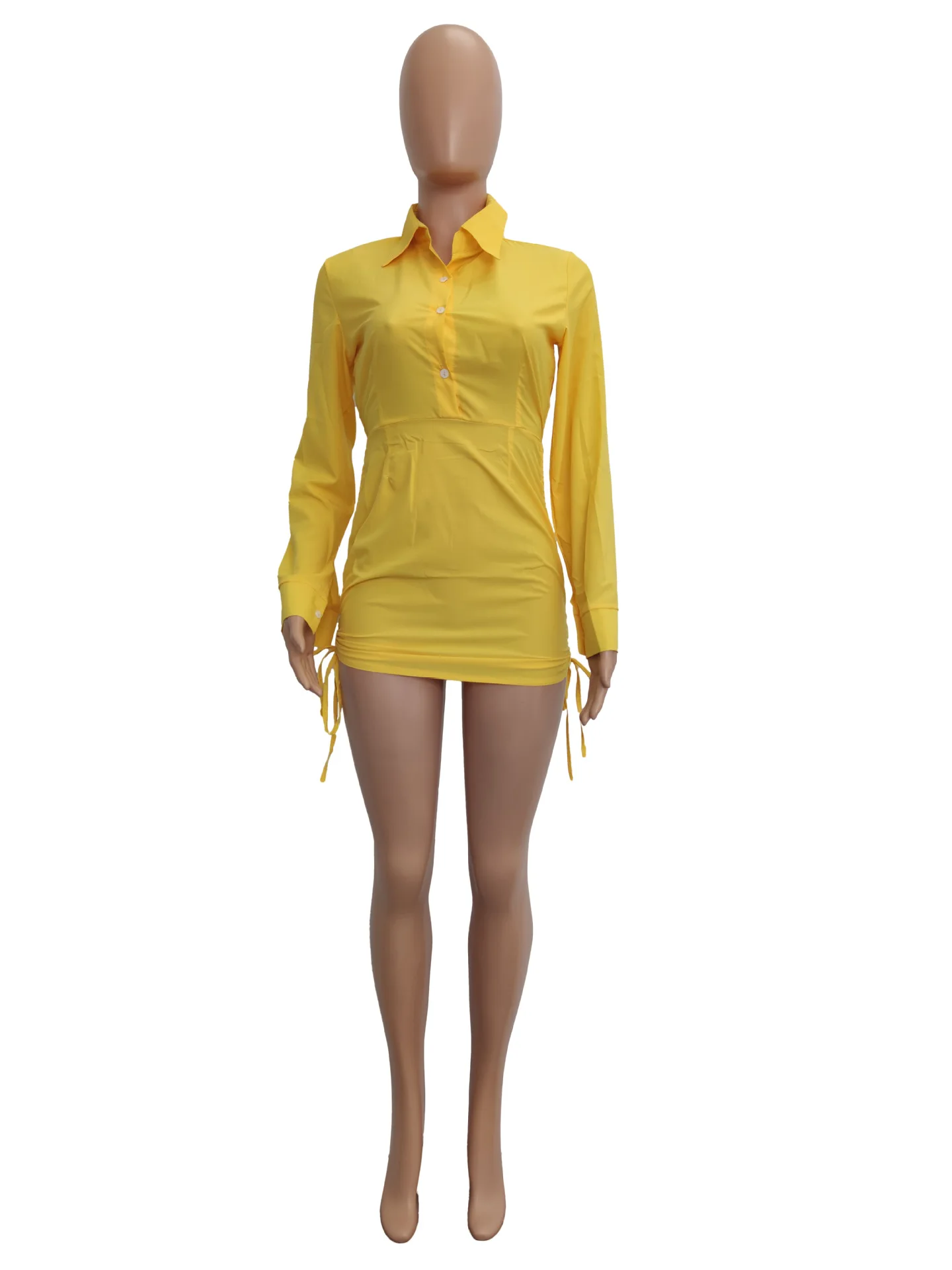 

2021 Casual Women Dress Turn Down Collar Party Night Clubwear Streetwear Clothes For Women Vestidos