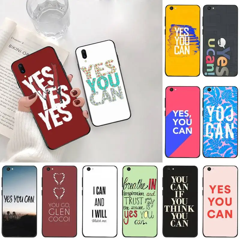 Да вы можете мотивационные цитаты оболочка для Vivo Y91c Y17 Y51 Y67 Y55 Y93 Y81S Y19 V17 vivo
