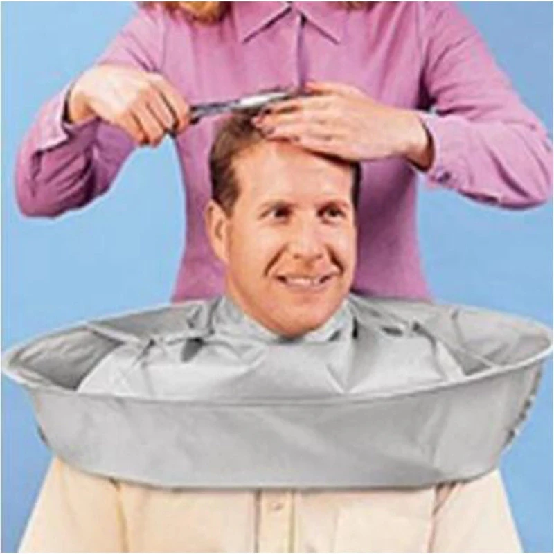 

Creatieve Сделай Сам Schort Haar Snijden Jas Mantel Hair Kapper Salon Stylisten Paraplu Cape Snijden Mantel Huishoudelijke Schoonmaakmi