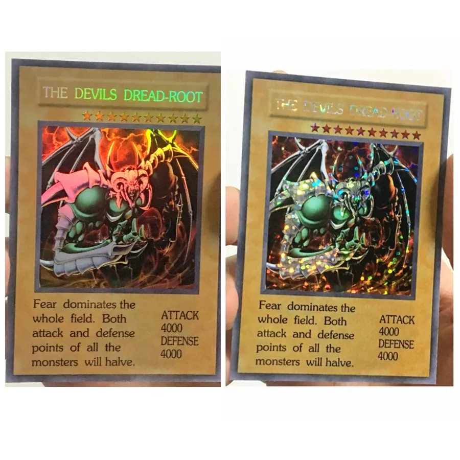 Yu Gi Oh коллекционные игрушки для рукоделия с английскими страшными