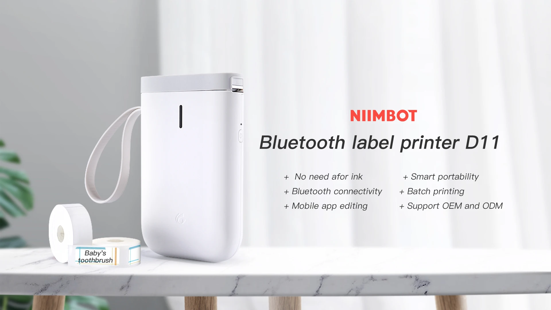 Мини принтер для печати этикеток D11 Niimbot|Принтеры| |
