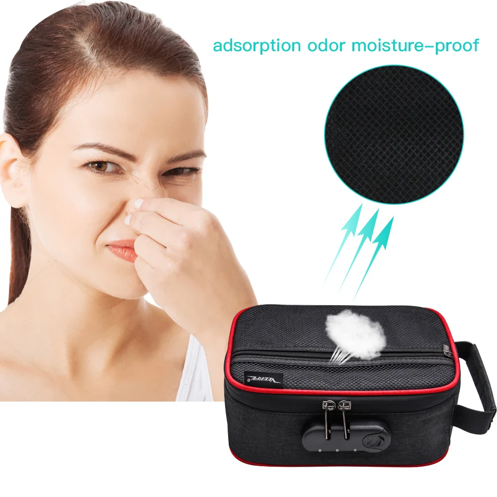 Оригинальная кожаная сумка Veeape с защитой от запаха и подкладкой комбинированным