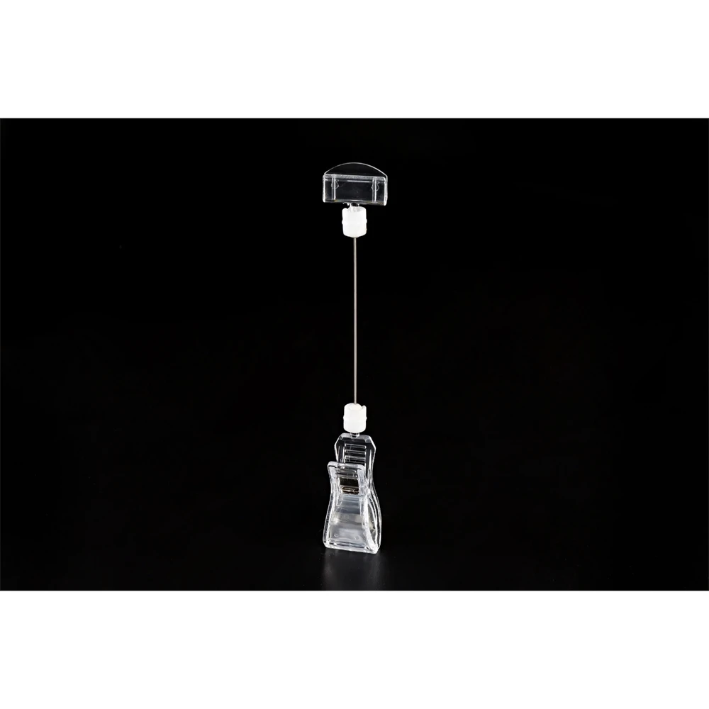 

Прозрачный пластиковый держатель для имени на свадьбу универсальные вращающиеся на 360 ° зажимы для знаков