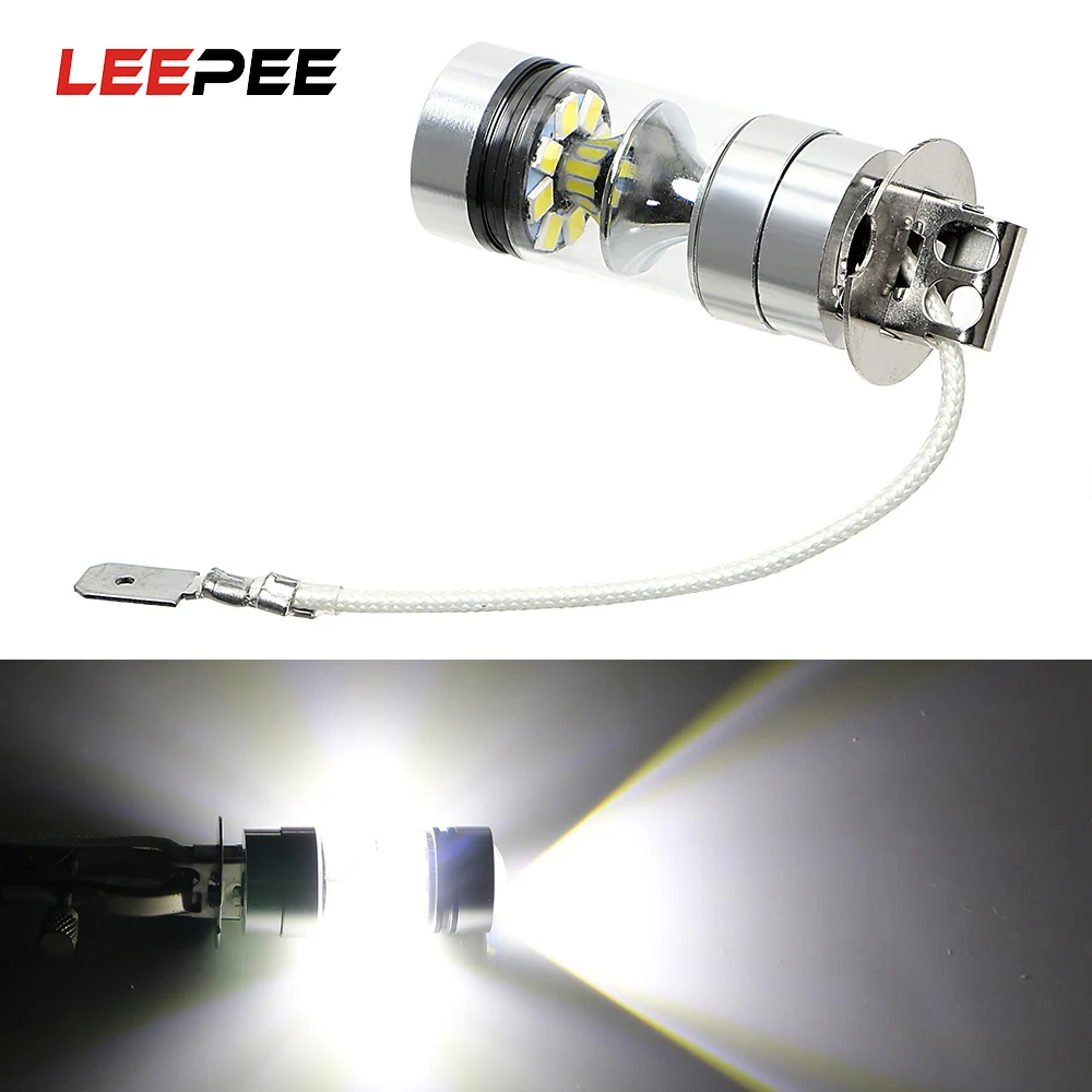 LEEPEE автомобильный дневной ходовой светильник 12 В автомобильные лампы H3