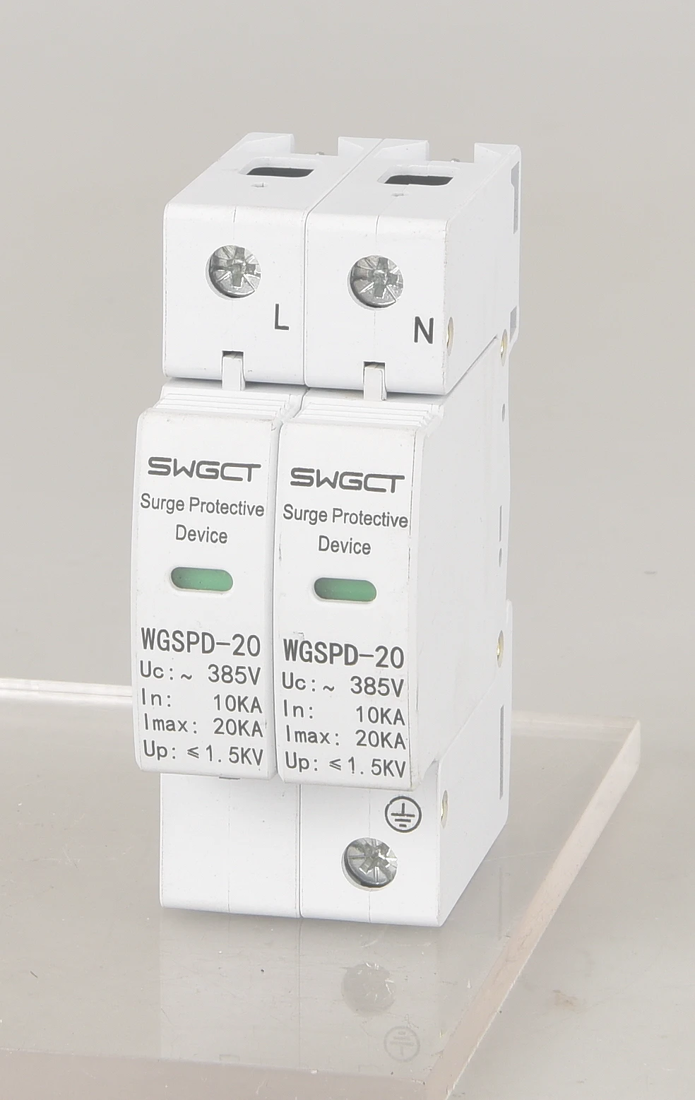 Устройство защиты от перенапряжения переменного тока SPD 1P + N 20 ка ~ 80 кА D 385 в