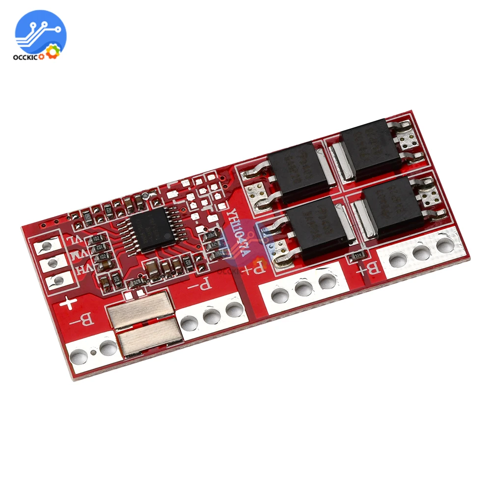 BMS 4S 30A 16 8 V 18650 литий ионный аккумулятор зарядное устройство Защитная плата