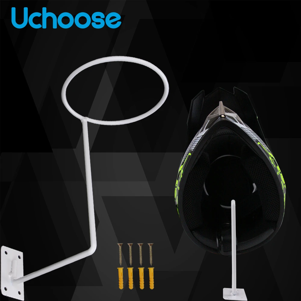 Кронштейн для крепления на мотоциклетный шлем алюминиевая настенная вешалка с