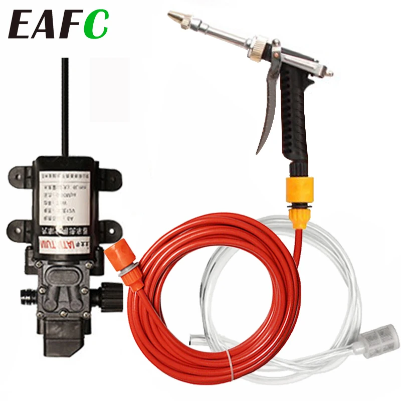 Цена Автомобильная стиральная машина высокого давления, Электрический моечный насос 12 В, комплект портативных автоматических стиральных машин,...