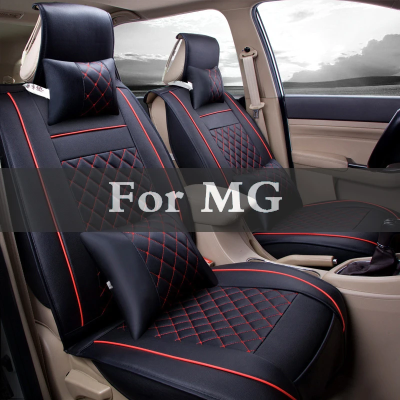 

Waterproof Soft Cushion (Front+Rear)Leather Car Seat Cushion Set Covers For Mg 3 350 5 550 6 Gs Tf Xpower Sv Zr Zs Zt