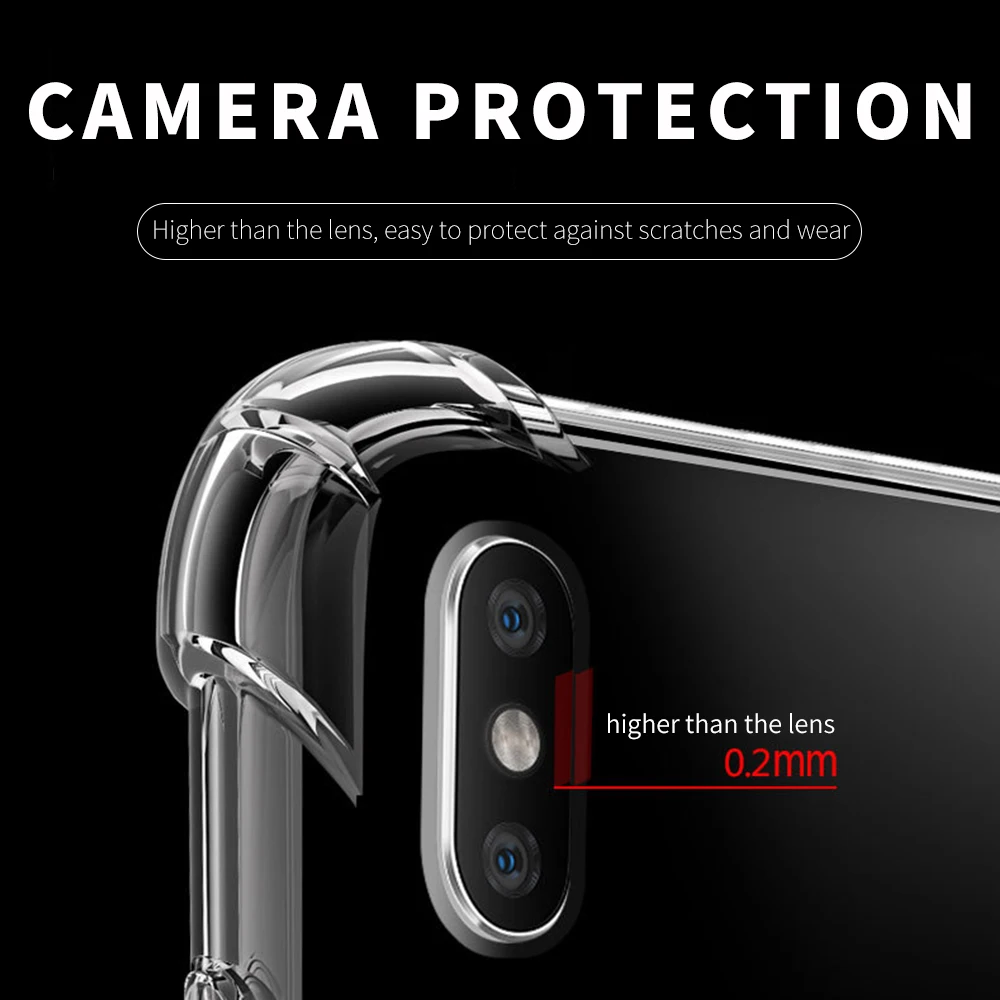 luxury shockproof silicone phone cases for xiaomi mi 11 11t pro case poco m3 x3 note 9 pro max transparent protective back cover free global shipping