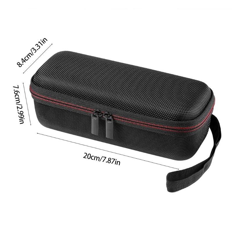 

P82F Portable Speaker Case for Tribit XSound Go Multilayer Protective Speaker Bag Pouch Extra Space For Plug & Cables