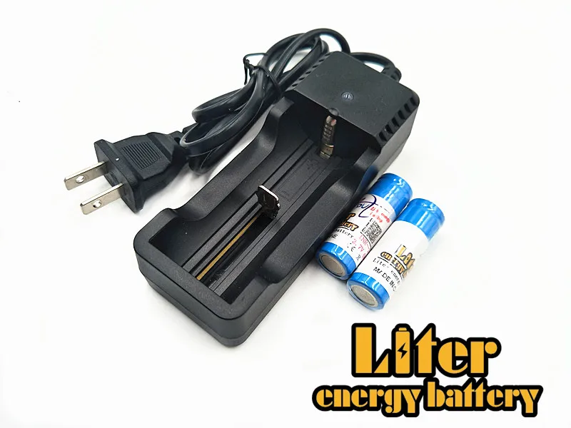 Литий ионная аккумуляторная батарея 14430 3 7 V 650mAh литий + зарядное устройство для