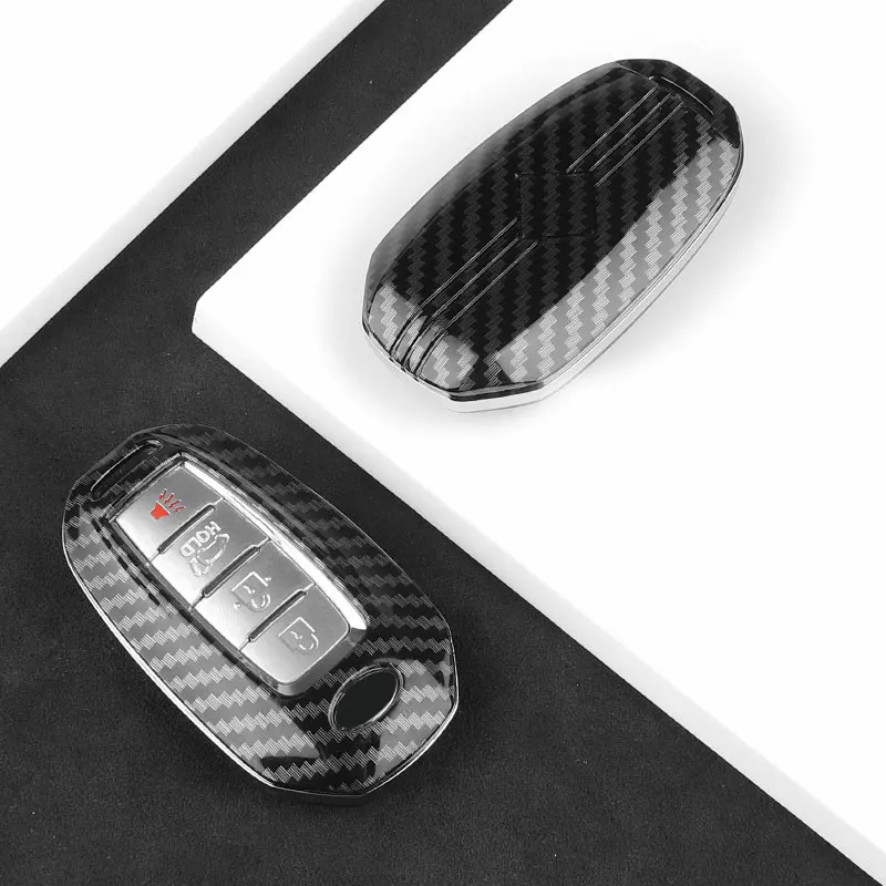 

Car Key Case Cover For infiniti FX35 FX37 FX50 G25 G35 G37 JX35 M35 M37 M45 Q70 Fob Key Ring Protection Case Accessories