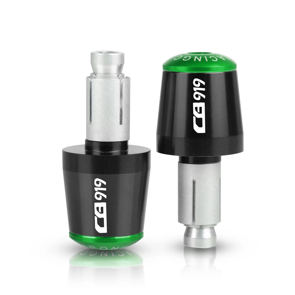 Мотоцикл 7/8 &quot22 мм Руль рукоятки Ручка Бар Торцевая Крышка для Honda CB900F Hornet CB919 CB 919