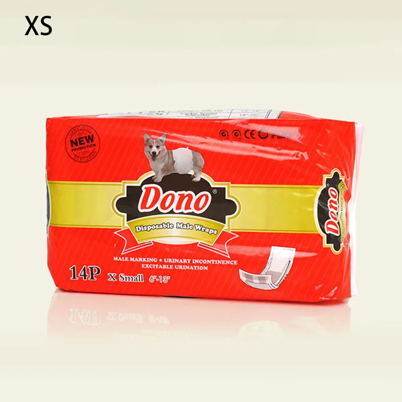 Хит продаж подгузники для собак мужские бумажные физиологические одноразовые