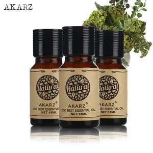 Набор эфирных масел AKARZ, розмарин, лотос, для ароматерапии, массажа, спа-ванны, уход за кожей лица, 10 мл * 3