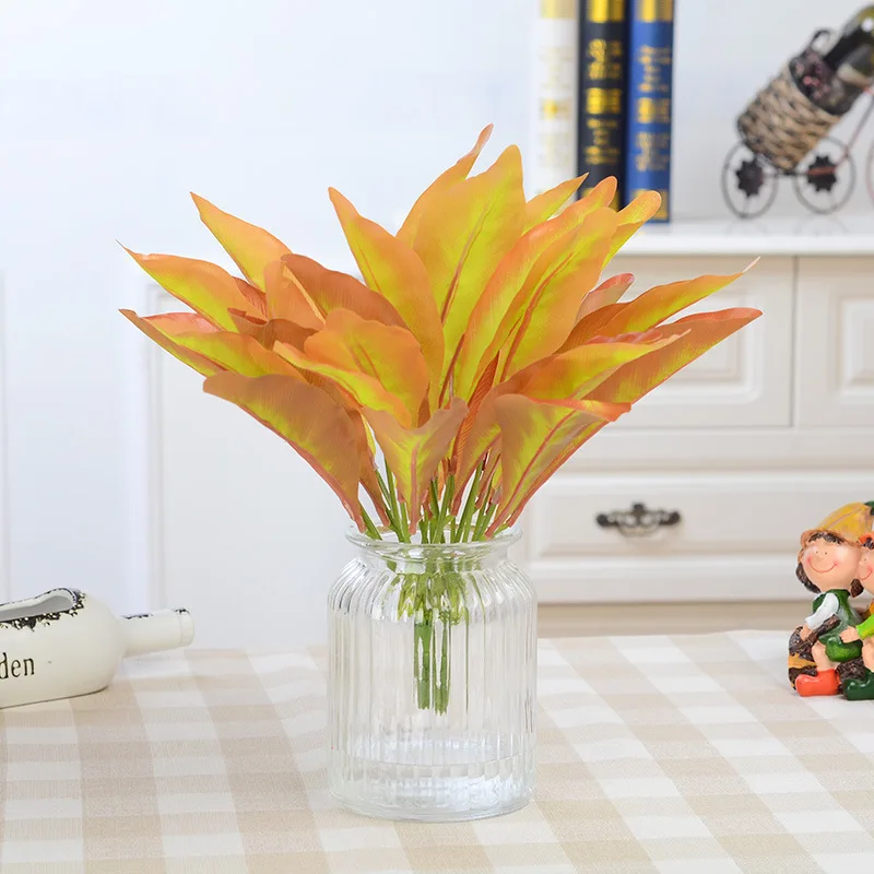 

Simulation Plant Leaf Artificial Flower Home Decoration DIY Plant Wall Wholesale