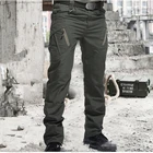 Походные брюки для мужчин с множеством карманов водонепроницаемые износостойкие повседневные брюки-карго военные тактические брюки армейские брюки