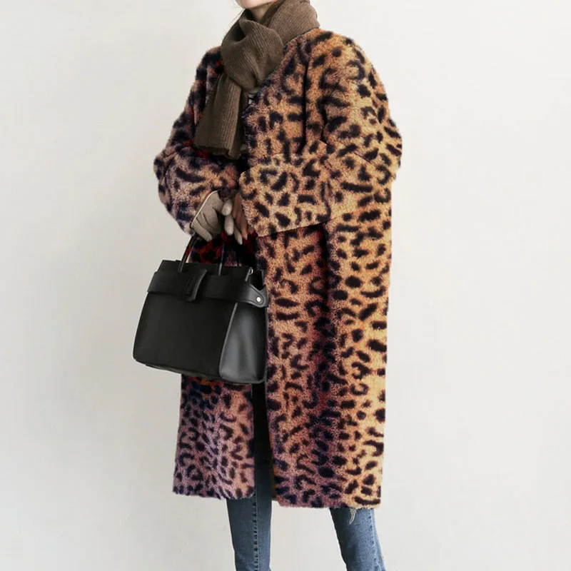 2022 New Large size Faux rex rabbit Fur Women's Fur jacket Winter Warm High quality Imitation mink fur Women's Fur Coat JK206