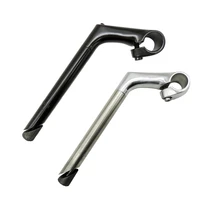 road bicycle handlebar stem 25 4mm22 2mm aluminum alloy gooseneck stem length 75220mm fixed gear bike handle riser accessories