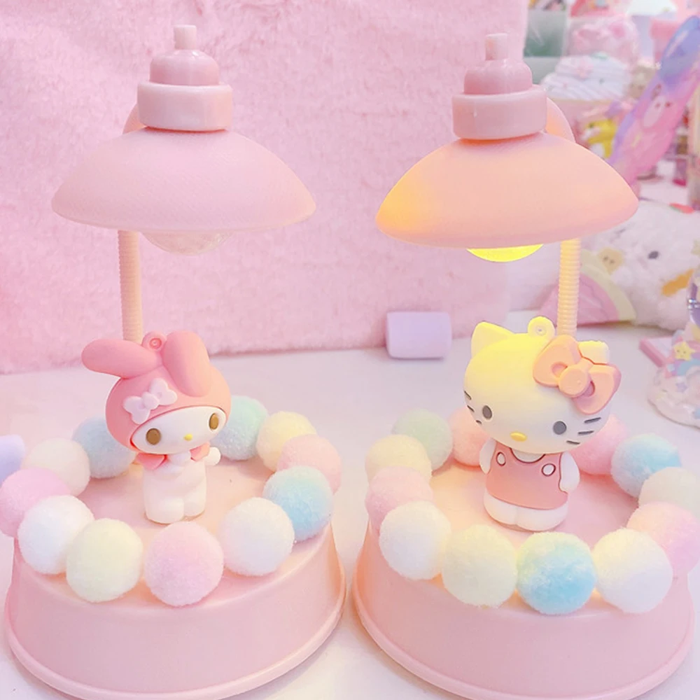 

Светодиодный музыкальсветильник с милой кошкой, прикроватная лампа для детской, спальни, настольное украшение, домашний декор, рождественс...