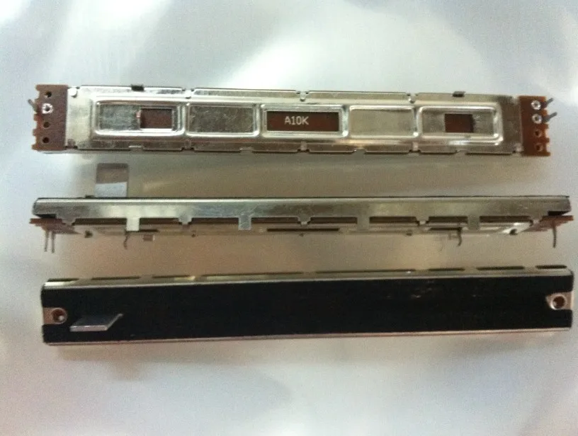 

[YK] The 12.8CM 128mm wide type straight sliding A10K single shaft length 10MM mixer fader switch