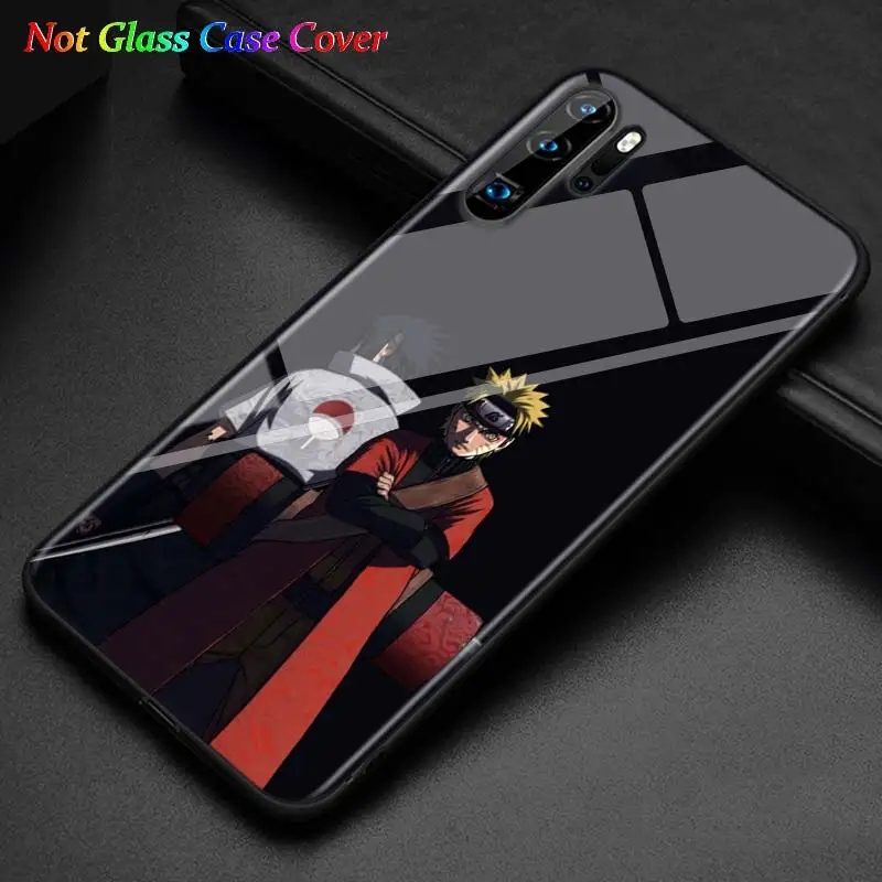 Наруто Мода для huawei P Smart Z Plus P30 P20 Pro P10 P9 P8 Lite Plus супер яркий черный чехол для телефона - Цвет: Style 11