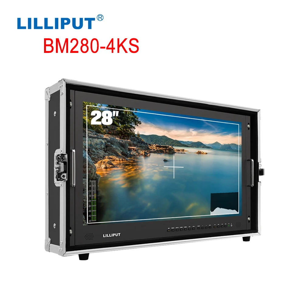 LILLIPUT BM280 4KS 28 дюймовый полевой монитор камеры DSLR 4K HDR 3D LUT дисплей с переносным