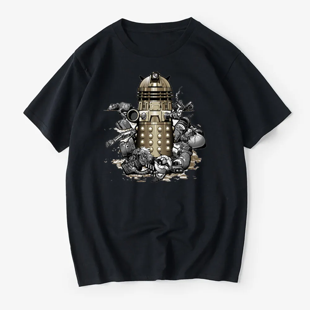 Футболка азиатского размера с принтом Доктор Кто экстерминат футболка круглым