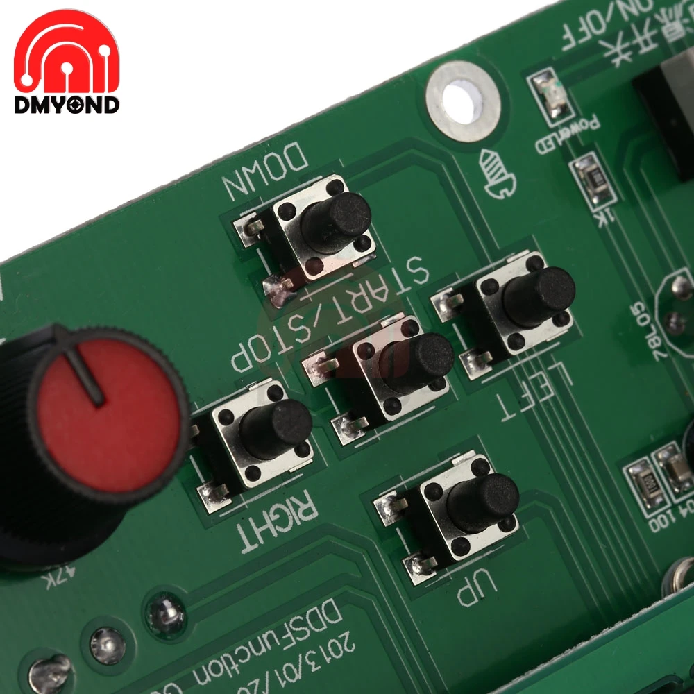 DC7-9V DDS функция генератора сигналов модуль частоты ECG квадратный пилообразный