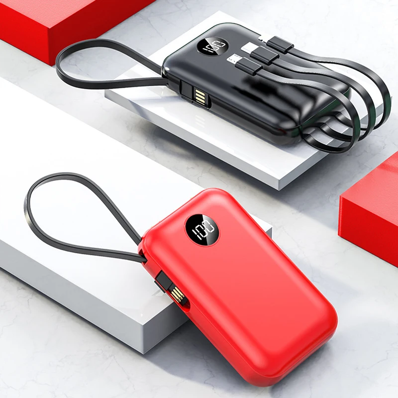 

Mini Power Bank 20000mAh Portable Fast Charging PoverBank External Battery Charger PowerBank 20000 mAh For Xiaomi Mi iPhone 12