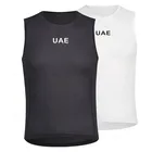 Майка мужская велосипедная Светоотражающая, базовый слой, сетчатая, одежда для велоспорта, команды ОАЭ, на лето