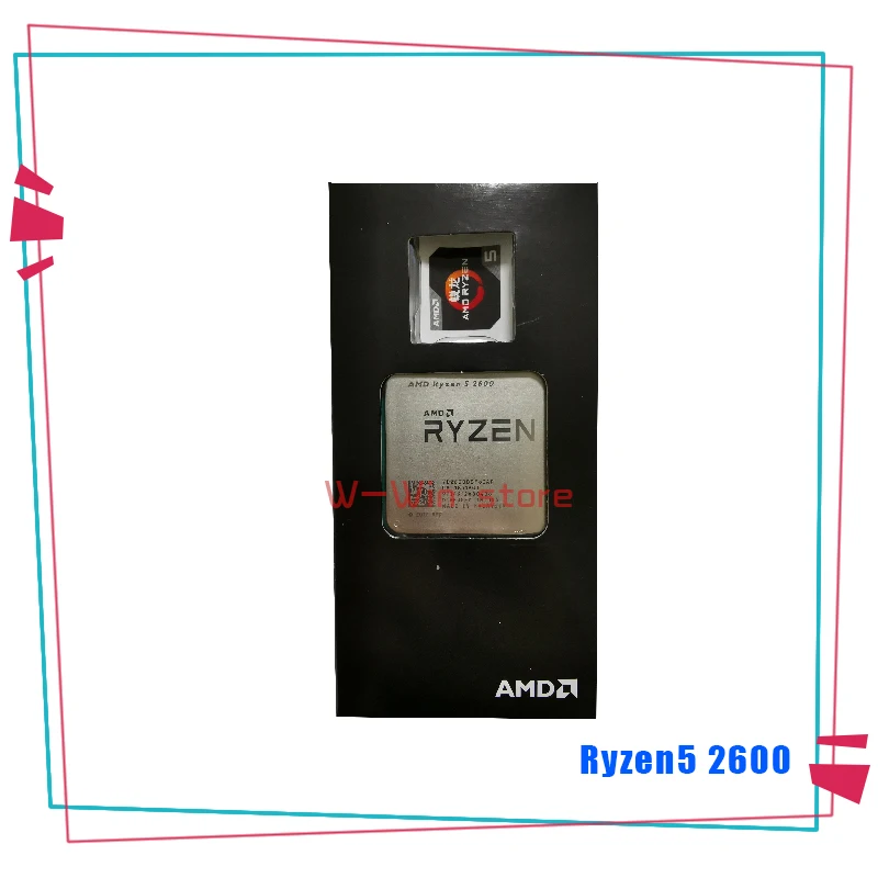 Новый процессор AMD Ryzen 5 2600 R5 3 4 ГГц шестиядерный двенадцатипоточный YD2600BBM6IAF разъем