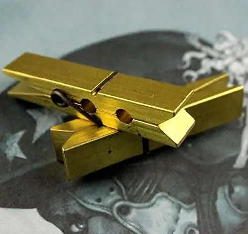 

Retro Solid Brass Clip Clamp Handwork Tool One Piece