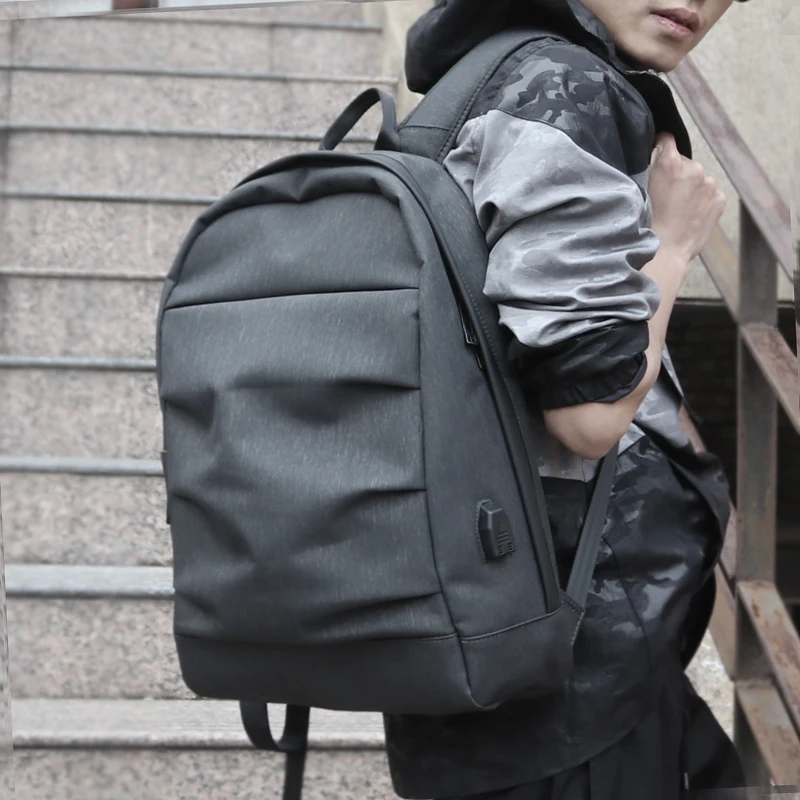 

Рюкзак мужской, модный, брендовый, простой, модный, Молодежный, студенческий, 15,6-дюймовый, компьютерная, дорожная сумка